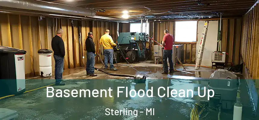  Basement Flood Clean Up Sterling - MI
